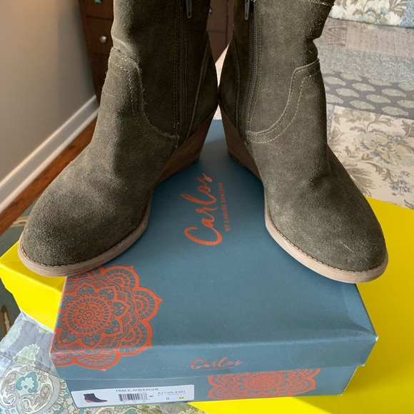 NWOT Carlos Santana Trace, Ivy League Booties - Picture 2 of 7